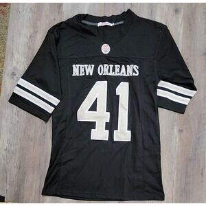 New Orlean Saints NFL #41 Kamara Black Football Jersey Mens S Shxinet Brand